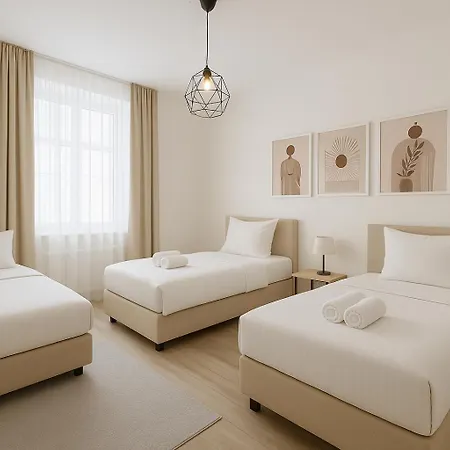 Apartament Raha - Ihr Komfortables Zuhause - Hbf - Vollausgestattet - Privat Parkplatz