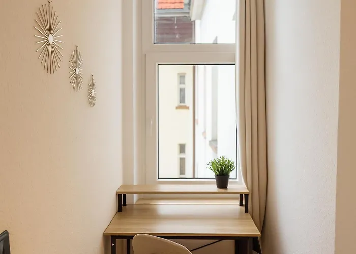 Raha - Ihr Komfortables Zuhause - Hbf - Vollausgestattet - Privat Parkplatz Lägenhet Erfurt